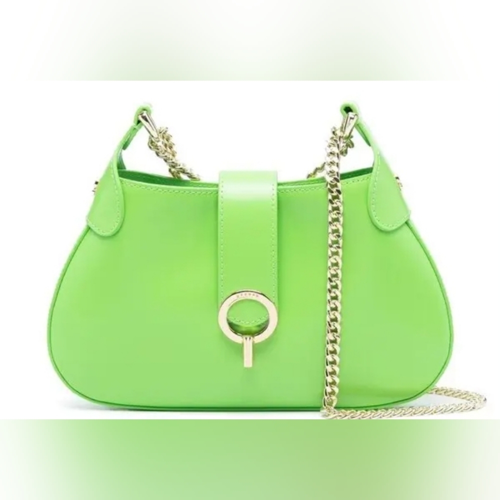 Sandro Sweet Janet Chain Bag Vert Pomme NWT